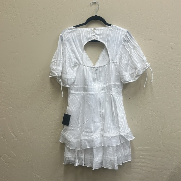 Lulus White High Low Dress NWT - Picture 7 of 8